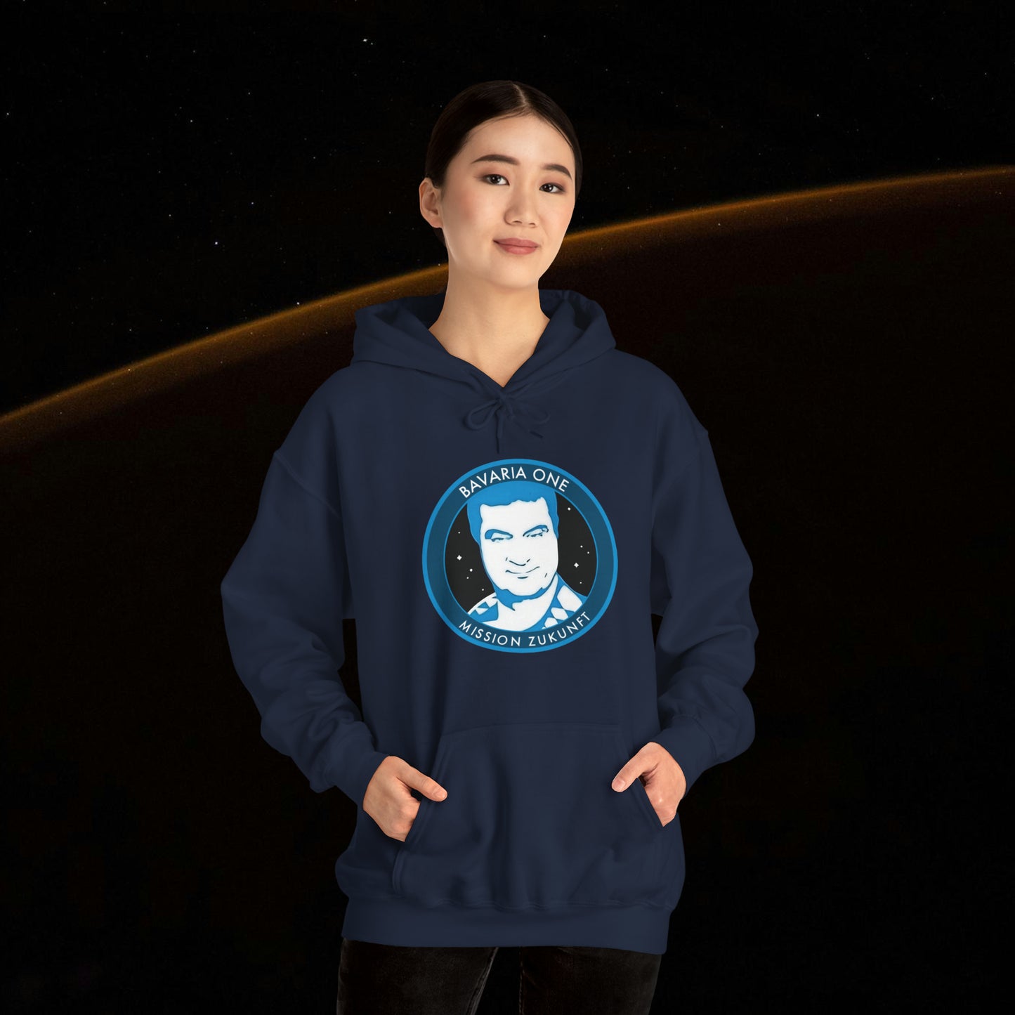 Markus Söder Hoodie mit Bavaria One Logo