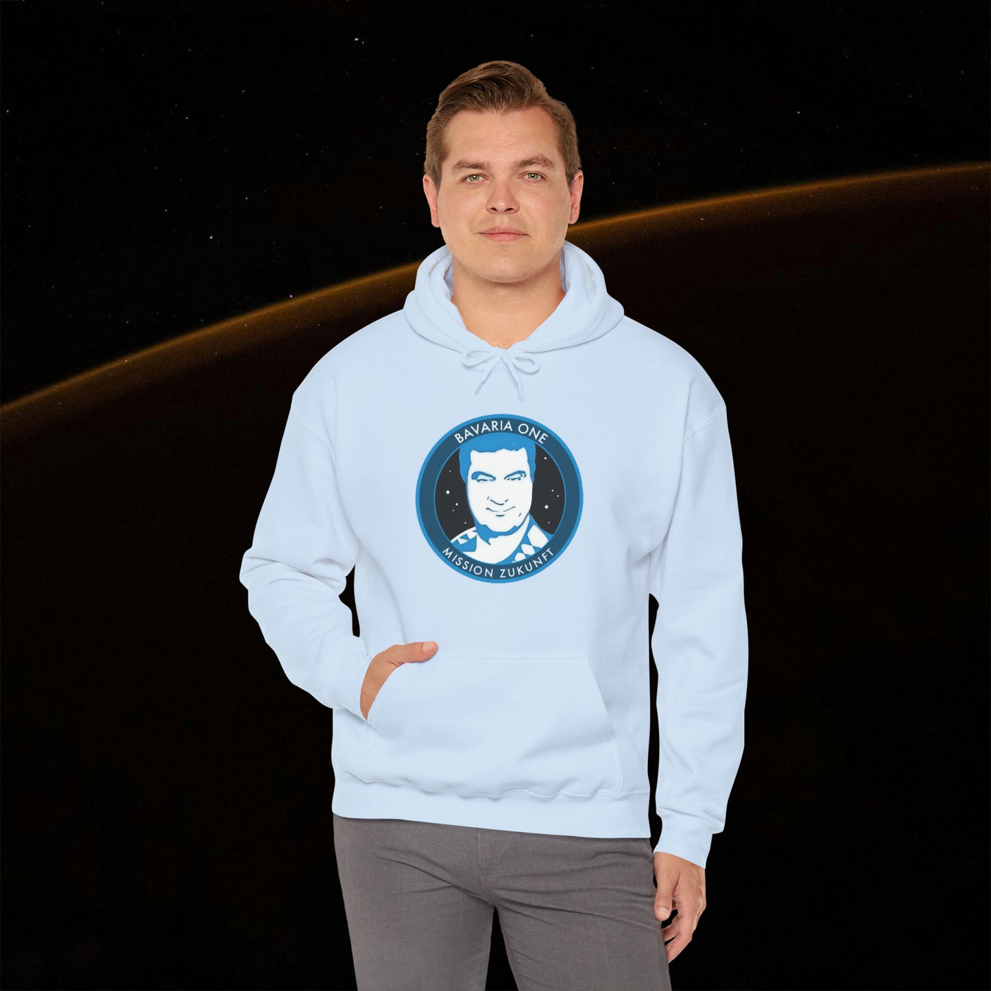 Markus Söder Hoodie mit Bavaria One Logo