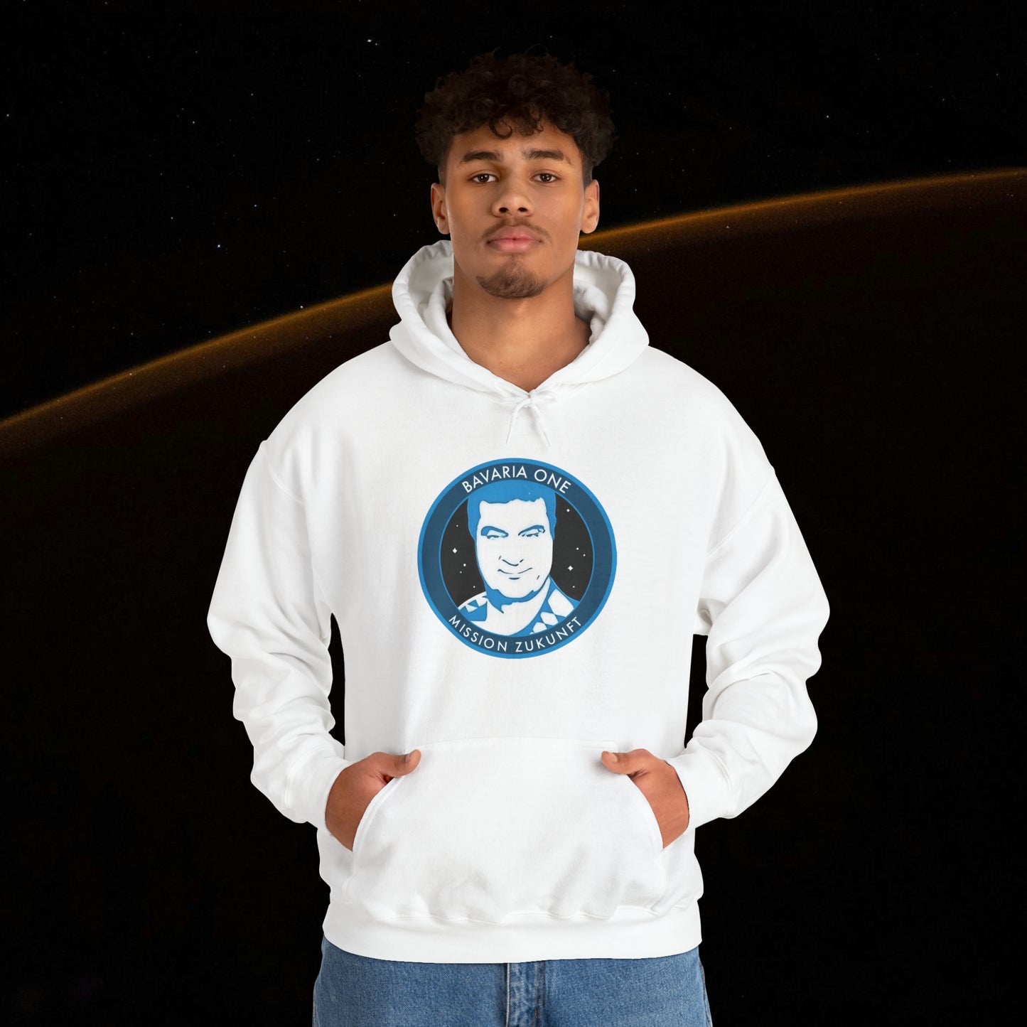 Markus Söder Hoodie mit Bavaria One Logo