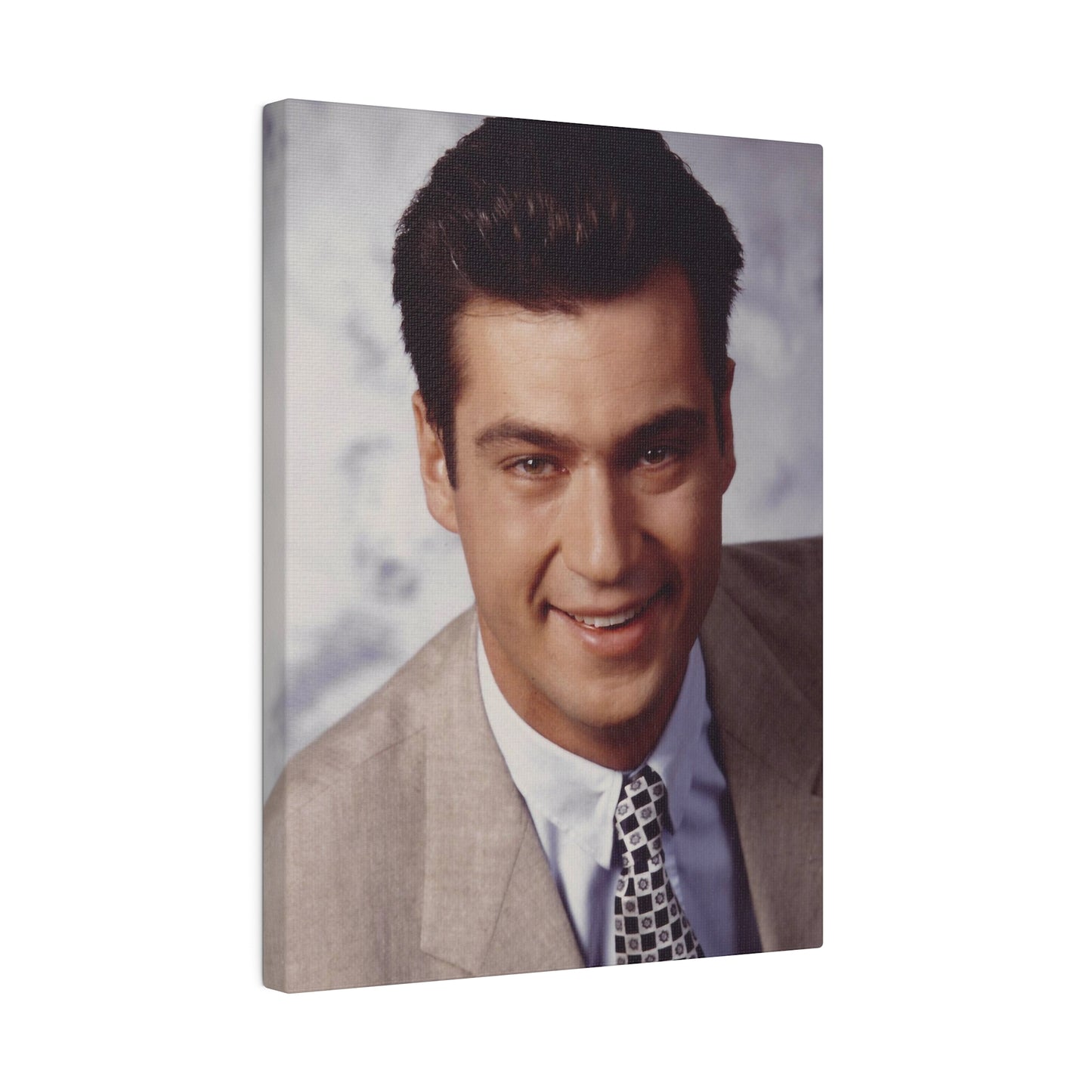 Markus Söder jung Bild Leinwand Druck Gemälde
