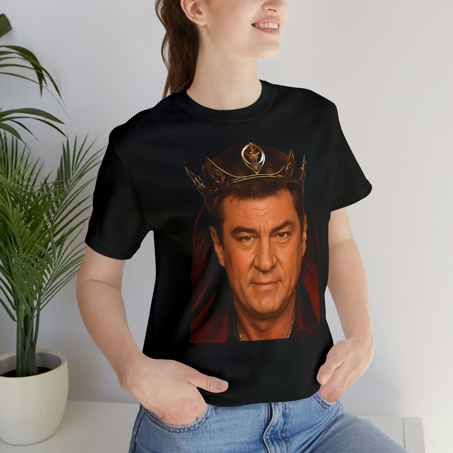 Markus Söder König Meme T-Shirt