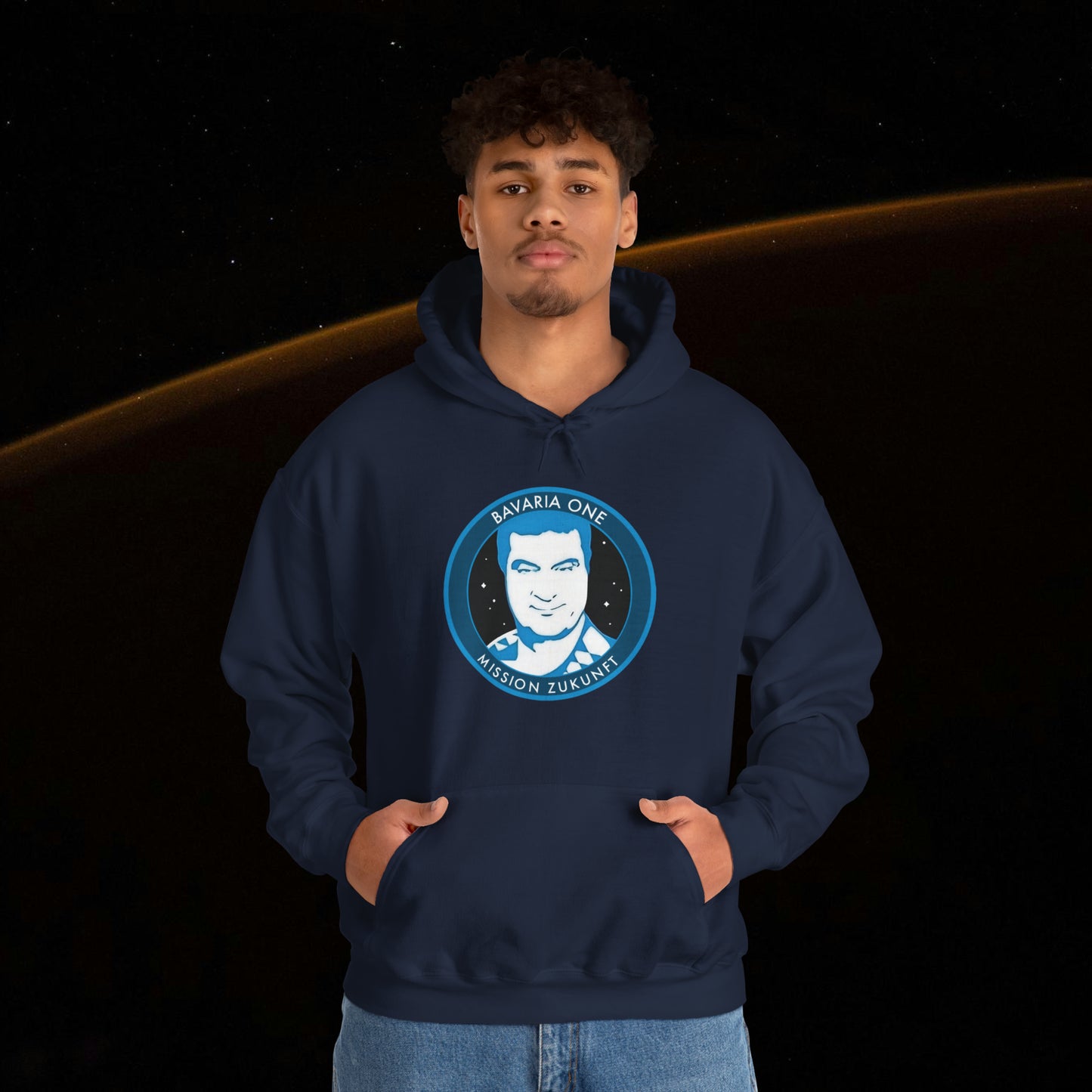 Markus Söder Hoodie mit Bavaria One Logo