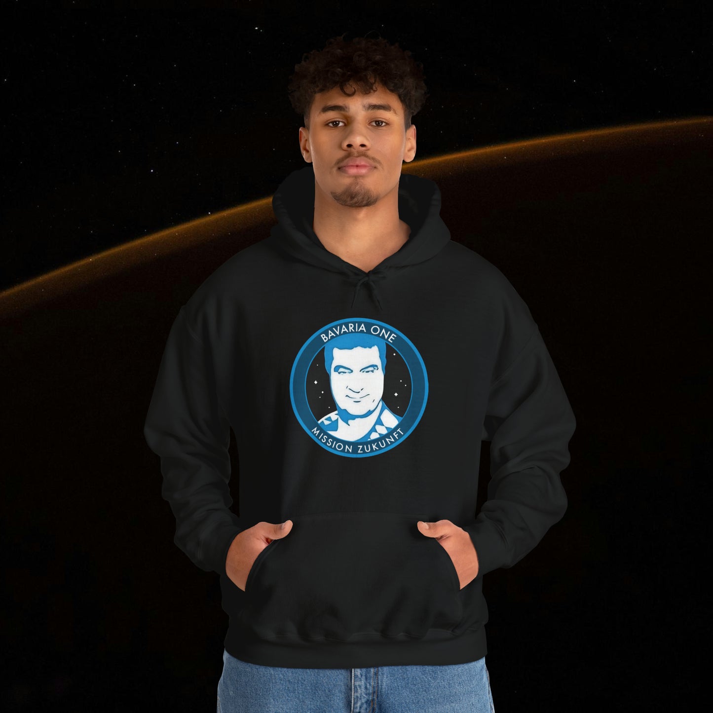 Markus Söder Hoodie mit Bavaria One Logo