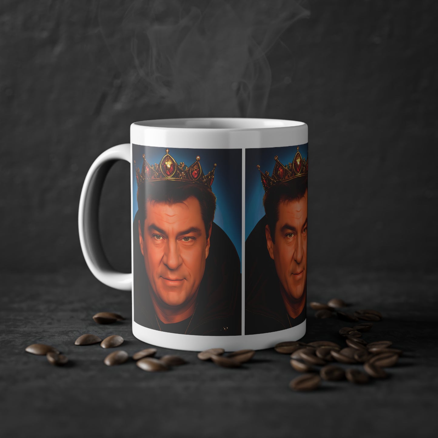 König Markus Söder Tasse als lustiges Geschenk