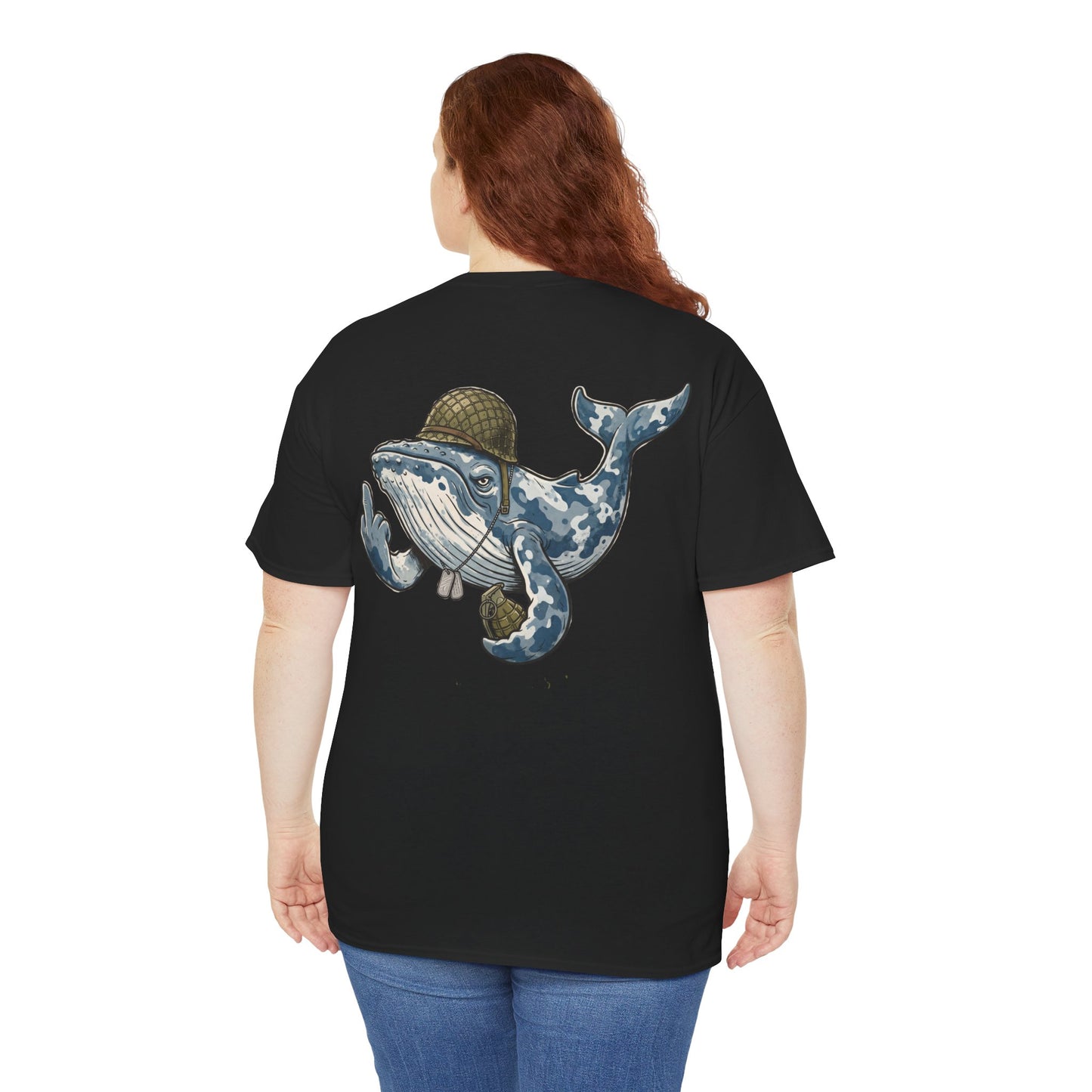 Timmy der Wal Unisex T-Shirt FXXX Humans - Timmy sprengen?