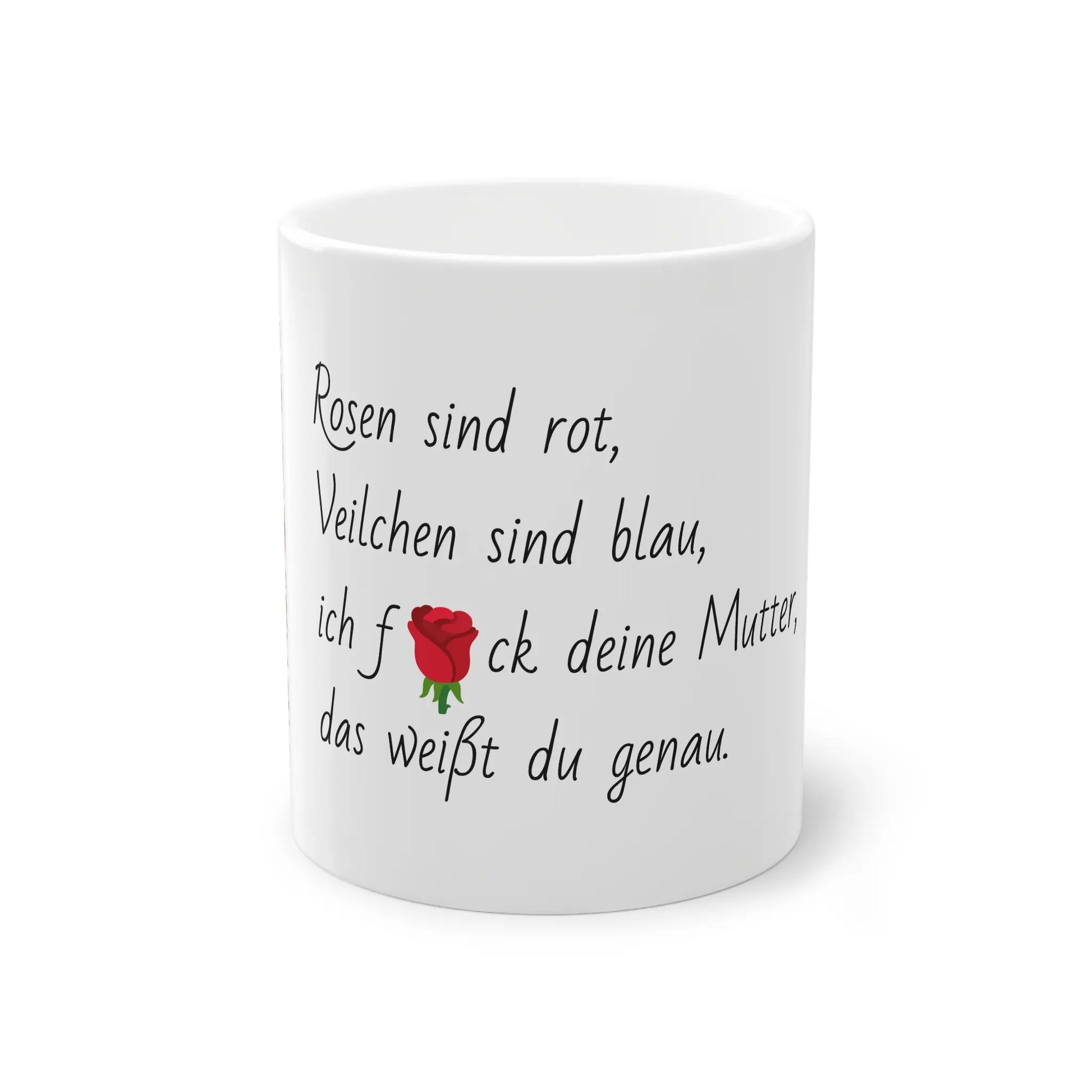 Politisch unkorrekte Milf Tasse- Philipp Amthor: Rosen sind rot, Veilchen sind blau, ich f*ck deine Mutter, das weißt du genau :)