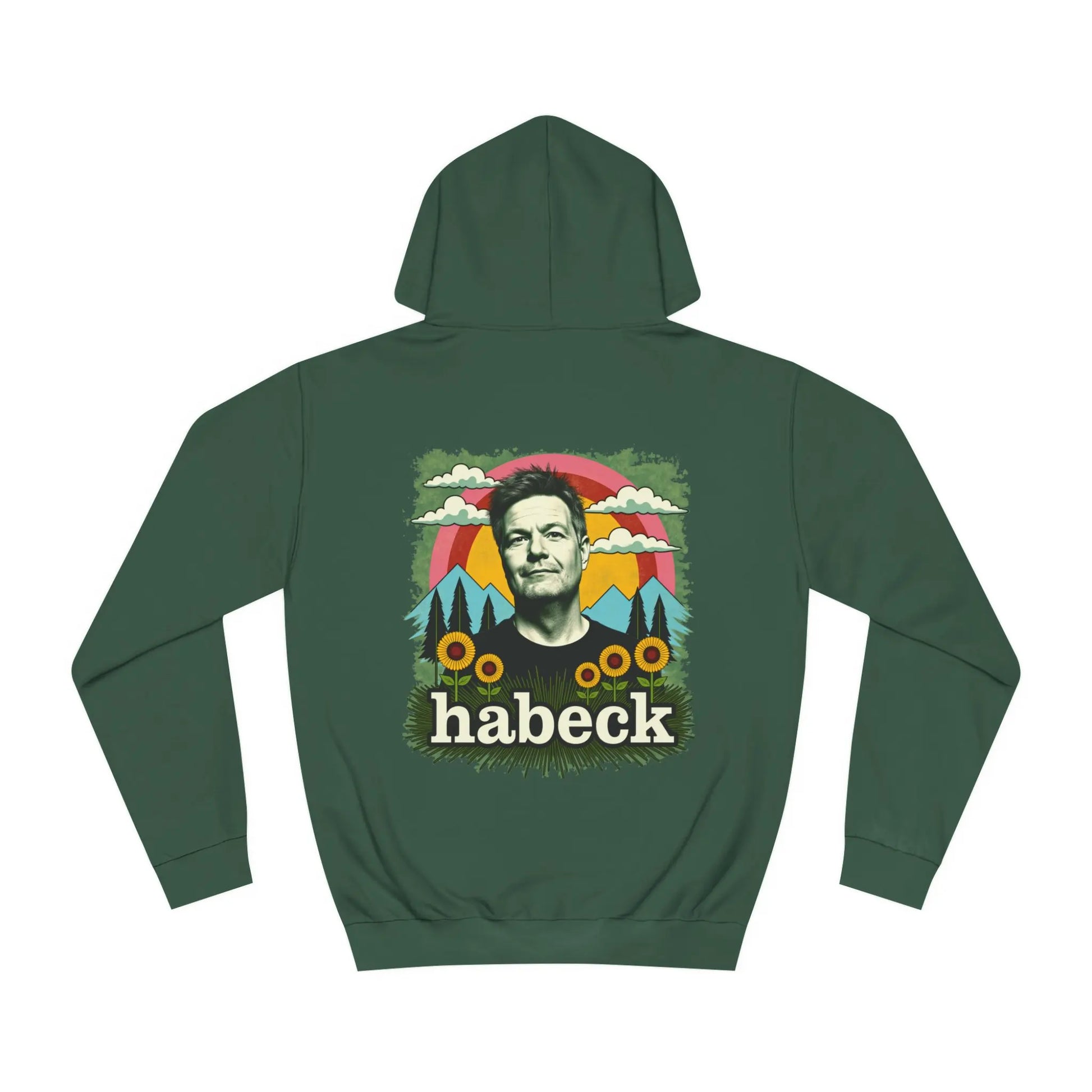 Rückseite vom Robert Habeck Merch Pullover