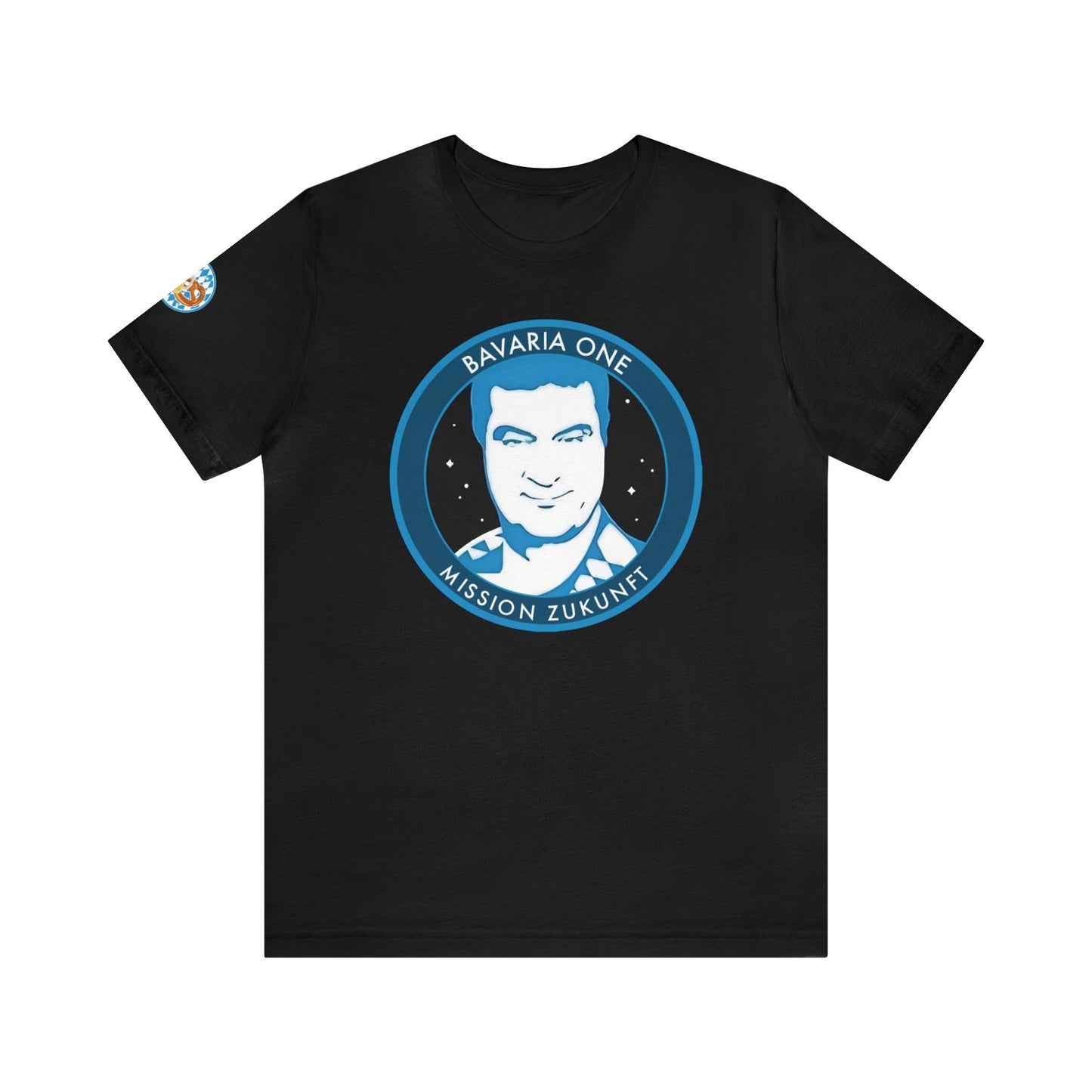 Bavaria One T shirt schwarz. Lustiges Politik Geschenk markus Söder CSU.