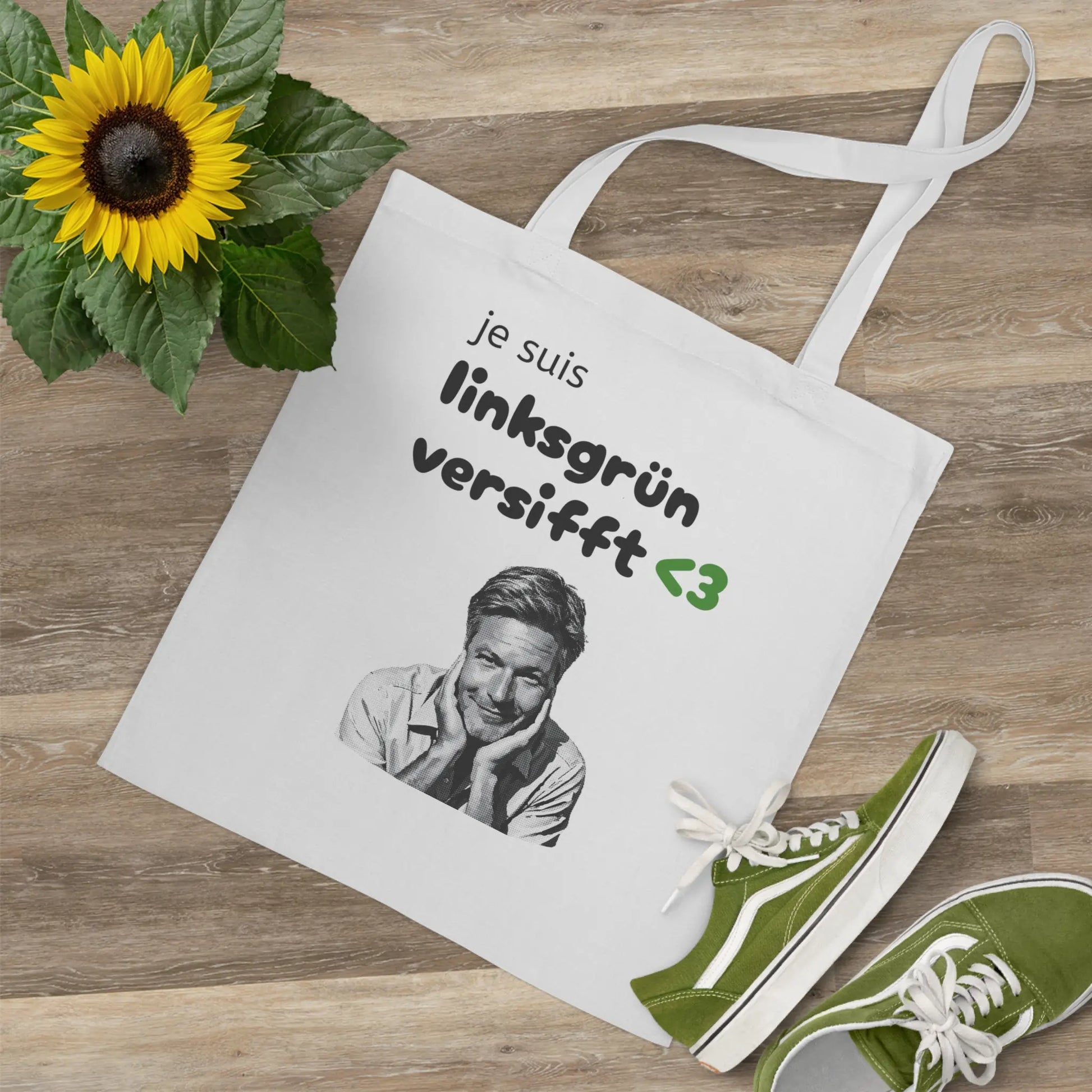nachhaltiges Geschenk Robert Habeck Merch Beutel