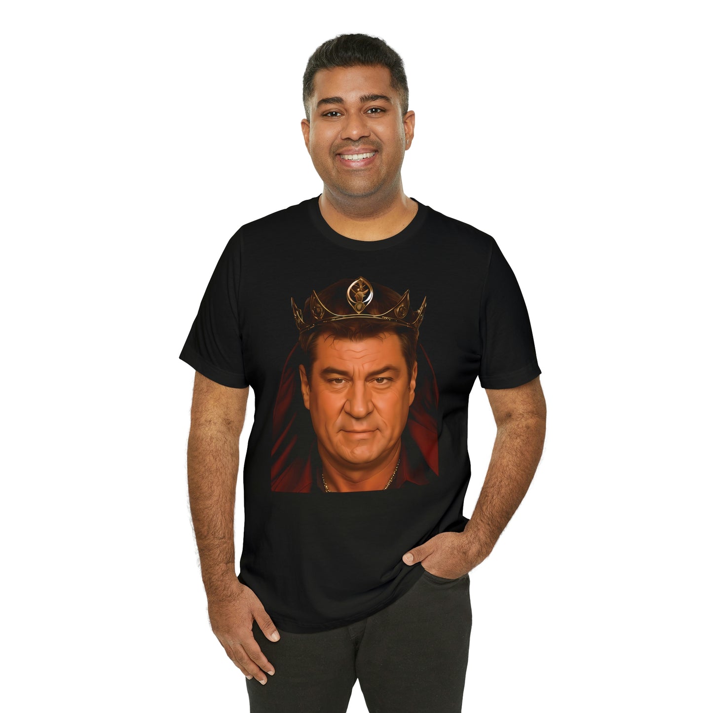 Markus Söder König Meme T-Shirt