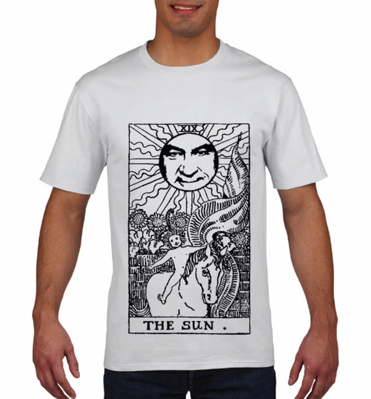 Markus Söder Meme Shirt The Sun Tarot T-Shirt Sonnenkönig Söder T Shirt Messias aus Bayern