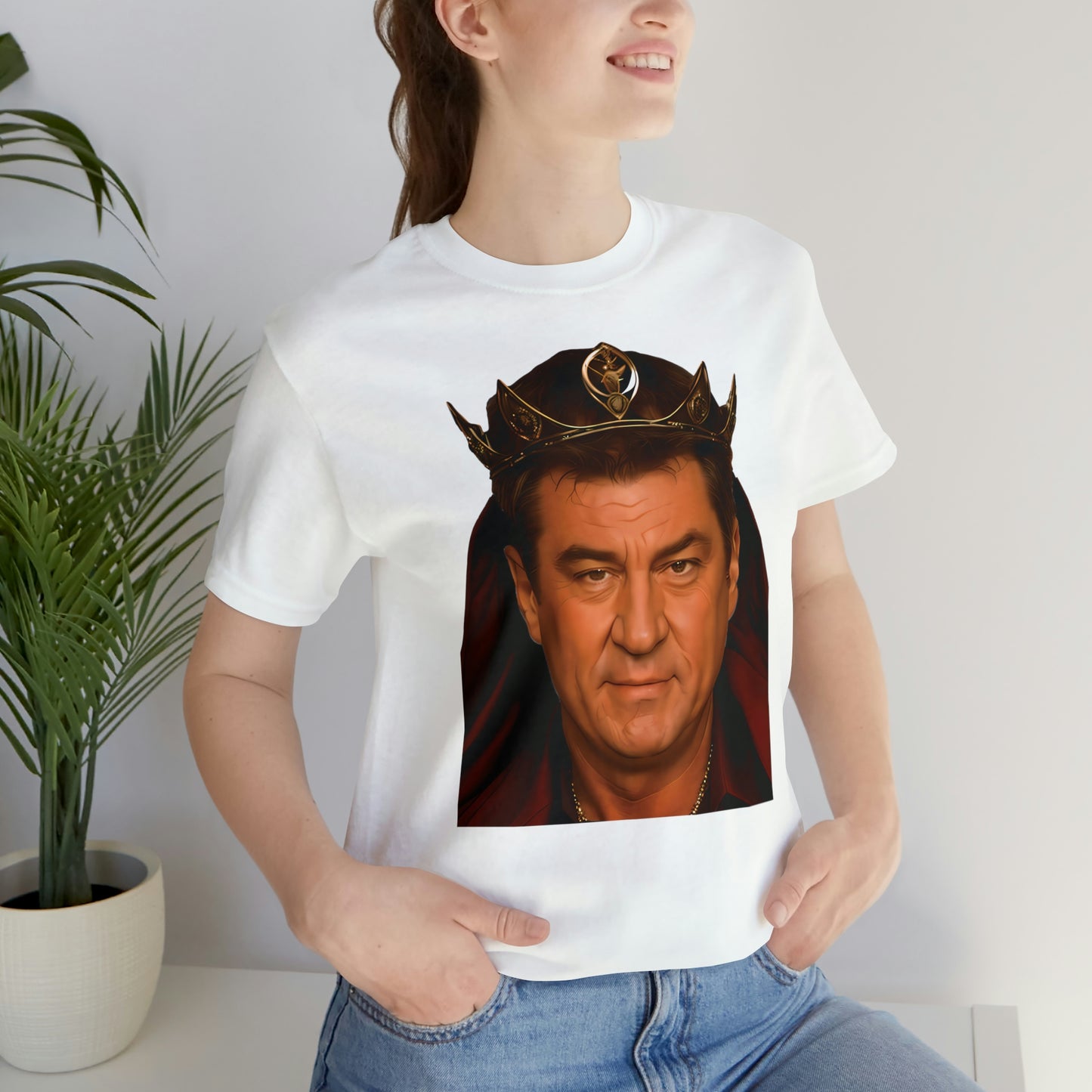 Markus Söder König Meme T-Shirt