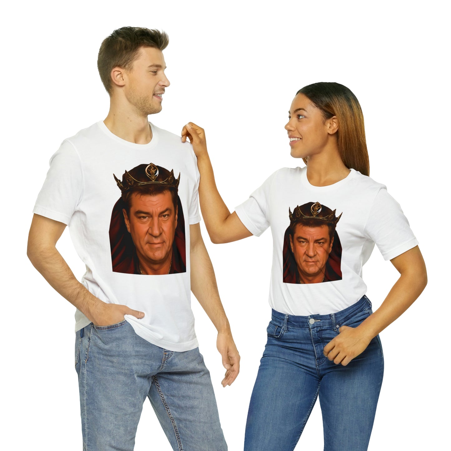 Markus Söder König Meme T-Shirt