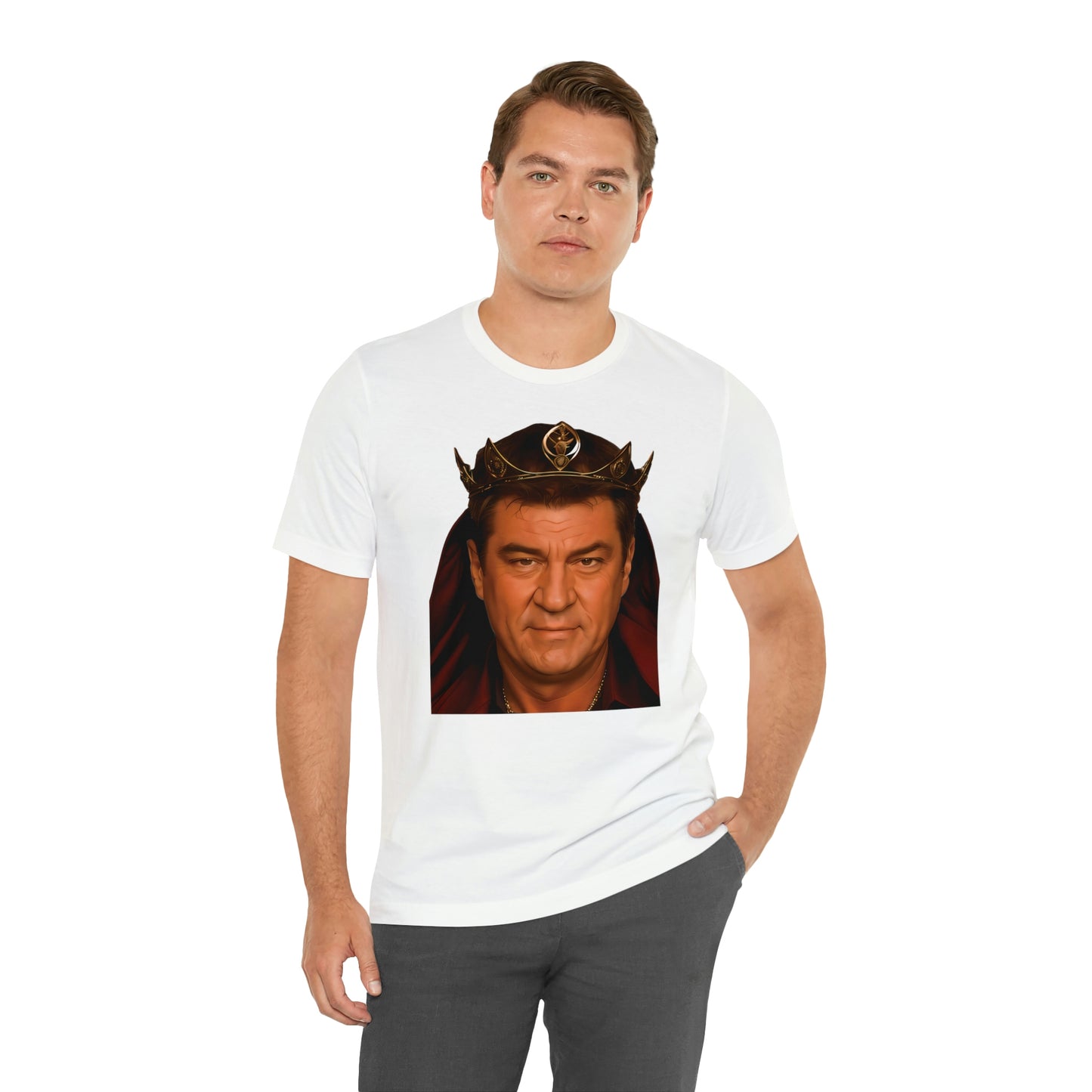 Markus Söder König Meme T-Shirt