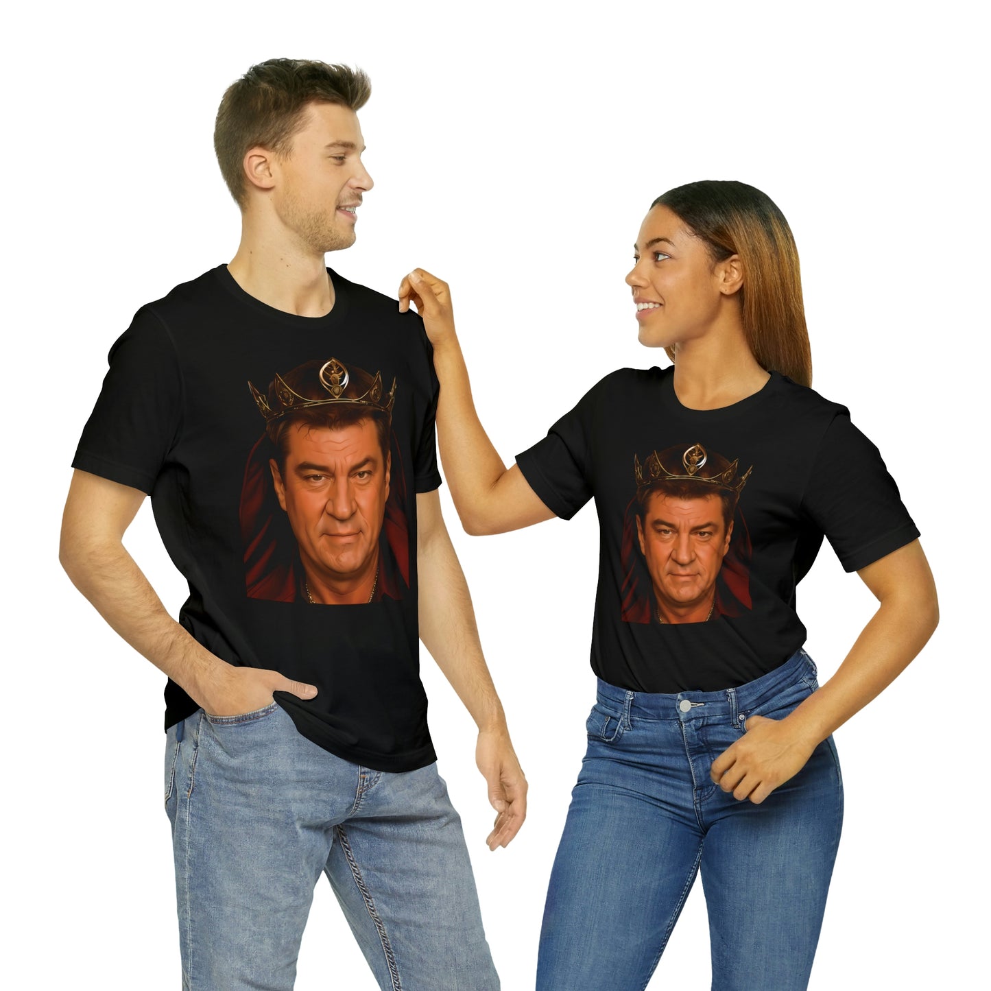 Markus Söder König Meme T-Shirt